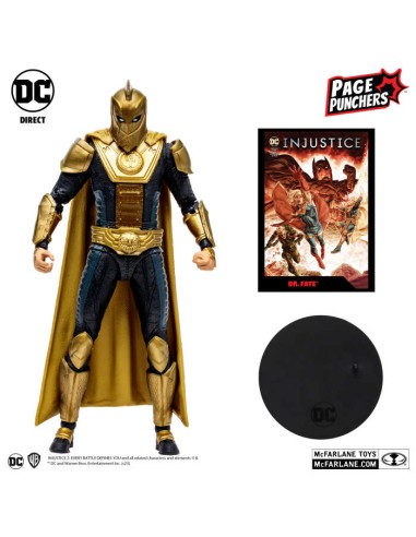 MCFARLANE DC PAGE PUNCHERS DR. FATE...