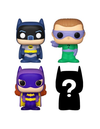 FUNKO BITTY POP 4 PACK DC BATMAN 1966...