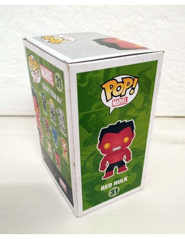 FUNKO BOBBLE HEAD POP MARVEL RED HULK...