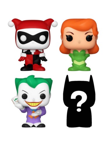 FUNKO BITTY POP 4 PACK DC BATMAN -...