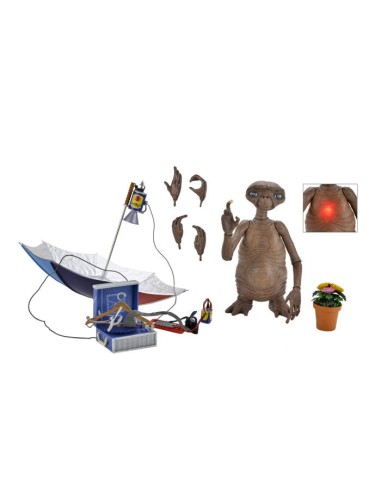 NECA E.T. EXTRA TERRESTRE WITH LED...