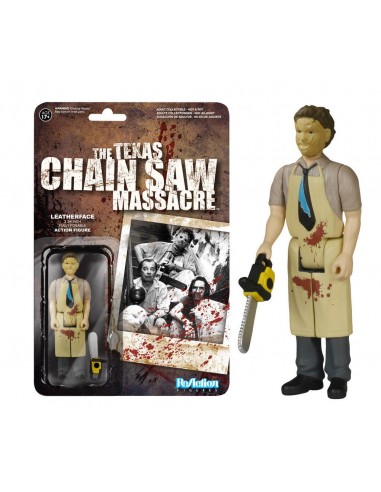 FUNKO REACTION LEATHERFACE VINTAGE...