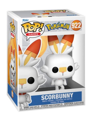 FUNKO POP GAMES POKEMON SCORBUNNY 922...