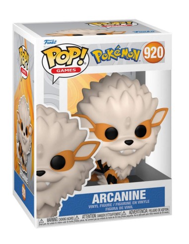 FUNKO POP GAMES POKEMON ARCANINE 920...