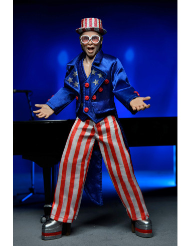 NECA ROCKS ELTON JOHN 1976 CLOTHED...