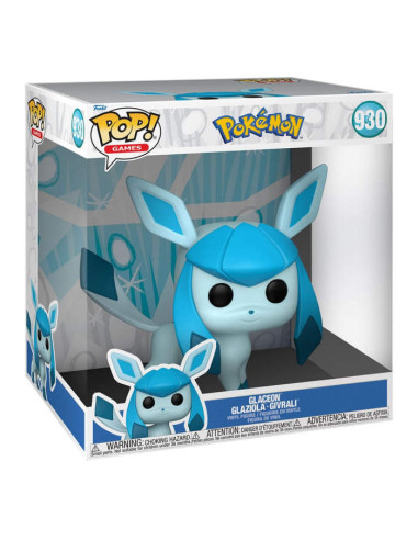 FUNKO POP GAMES POKEMON JUMBO GLACEON...