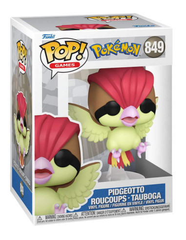 FUNKO POP GAMES POKEMON PIDGEOTTO 849...