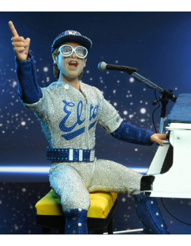 NECA ROCKS ELTON JOHN 1975 CLOTHED...