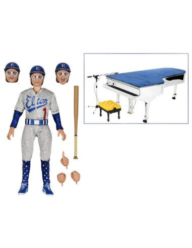 NECA ROCKS ELTON JOHN 1975 CLOTHED...