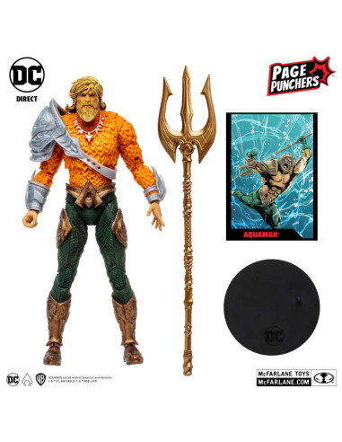 MCFARLANE DC PAGE PUNCHERS AQUAMAN -...