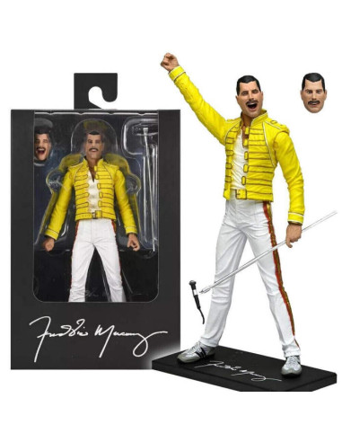 NECA ROCKS THE QUEEN FREDDIE MERCURY...