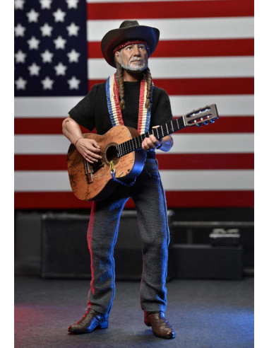 NECA ROCKS WILLIE NELSON CLOTHED 20...
