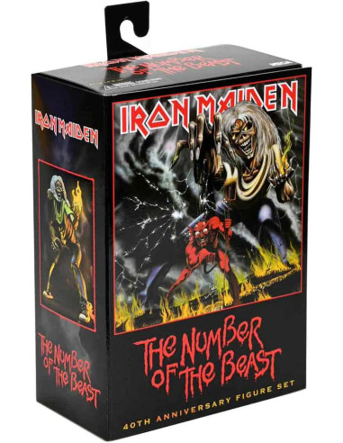 NECA IRON MAIDEN EDDIE THE NUMBER OF...