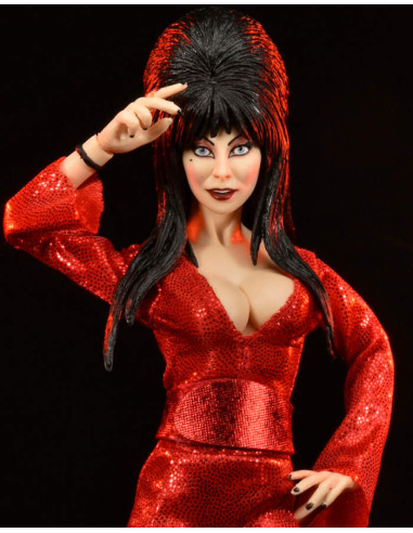 NECA ELVIRA MISTRESS OF THE DARK RED...
