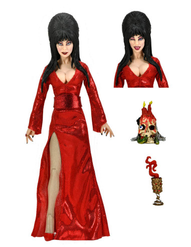 NECA ELVIRA MISTRESS OF THE DARK RED...
