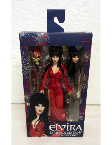 NECA ELVIRA MISTRESS OF THE DARK RED...