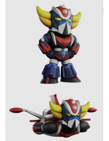 PLASTOY GOLDRAKE GRENDIZER & SPAZER 2...