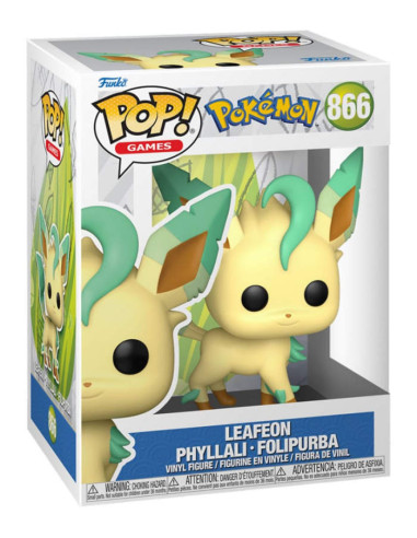 FUNKO POP GAMES POKEMON LEAFEON 866...