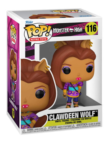 FUNKO POP MONSTER HIGH CLAWDEEN WOLF...