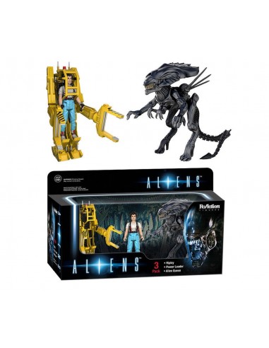 FUNKO REACTION ALIENS 3 PACK POWER...