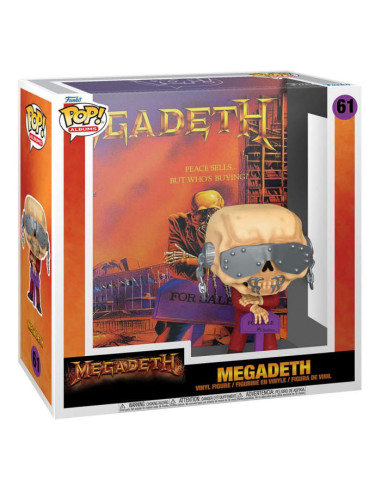 FUNKO POP ROCKS ALBUMS MEGADETH PEACE...