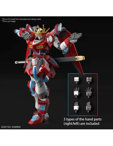 BANDAI Model Kit GUNDAM HG BUILD...