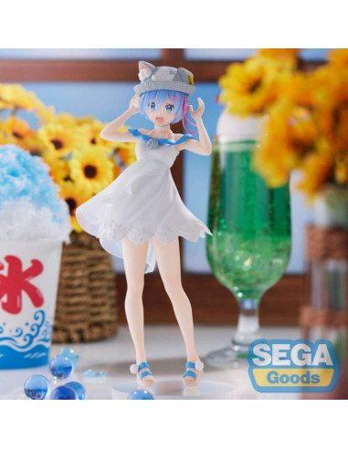 SEGA PVC STATUE LUMINASTA RE ZERO REM...
