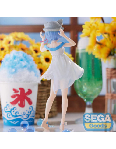 SEGA PVC STATUE LUMINASTA RE ZERO REM...
