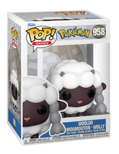 FUNKO POP GAMES POKEMON WOOLOO 958...