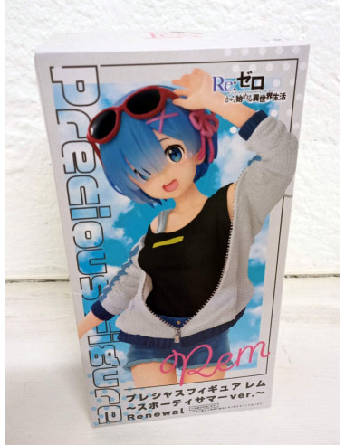 TAITO PVC STATUE RE:ZERO REM SPORTY...