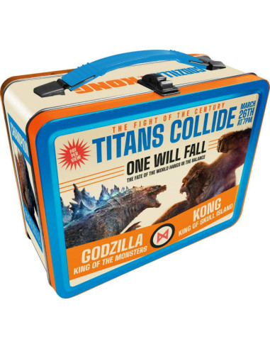 AQUARIUS GODZILLA VS KONG TIN TOTE...