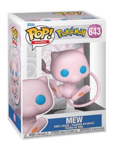 FUNKO POP GAMES POKEMON MEW 643 VINYL...