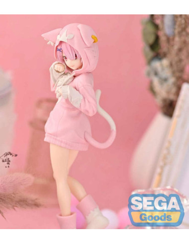 SEGA PVC STATUE LUMINASTA RE ZERO RAM...