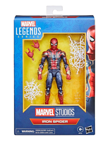 HASBRO MARVEL LEGENDS IRON SPIDER MAN...