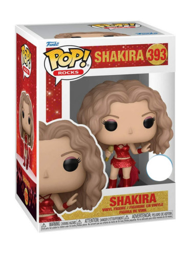 FUNKO POP ROCKS SHAKIRA METALLIC 393...