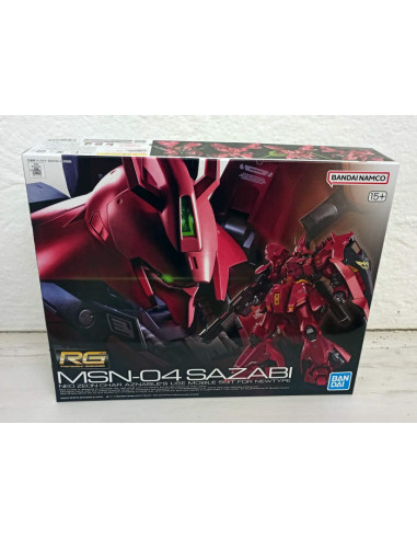 BANDAI MODEL KIT GUNDAM RG CHAR'S MSN...