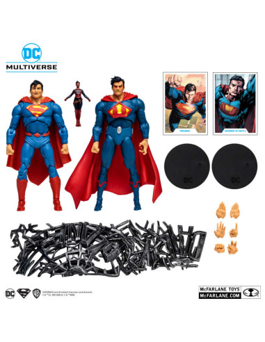 MCFARLANE DC SUPERMAN VS SUPERMAN...