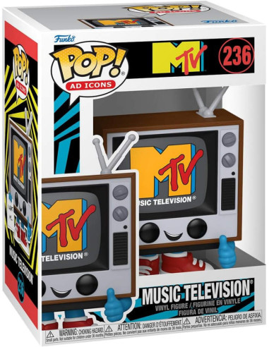 FUNKO POP ICONS MTV MUSIC TELEVISION...