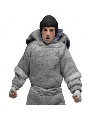 NECA ROCKY BALBOA CLOTHED FIGURE DOLL...
