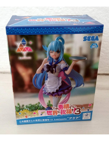 SEGA PVC STATUE LUMINASTA KONOSUBA 3...