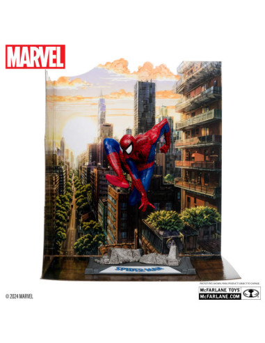 MCFARLANE MARVEL PVC STATUE - SPIDER...