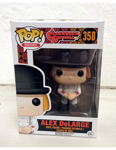 FUNKO POP MOVIES ALEX DELARGE ARANCIA...