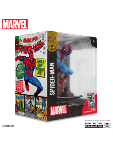 MCFARLANE MARVEL PVC STATUE - SPIDER...