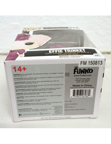 FUNKO POP MOVIES HUNGER GAMES EFFIE...