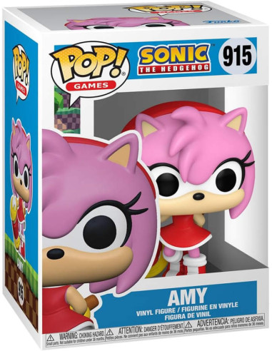 FUNKO POP GAMES SONIC - AMY 915 VINYL...