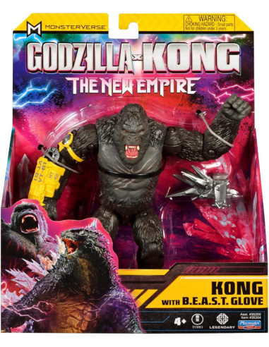 PLAYMATES GODZILLA X KONG - KONG WITH...