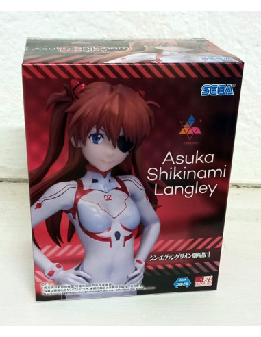 SEGA PVC STATUE EVANGELION LUMINASTA...
