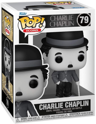 FUNKO POP ICONS CHARLIE CHAPLIN 79...