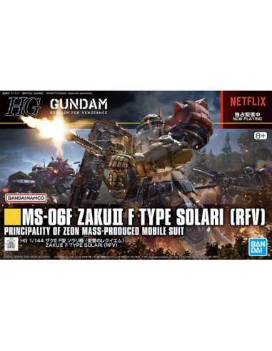 BANDAI MODEL KIT GUNDAM HG MS 06F...