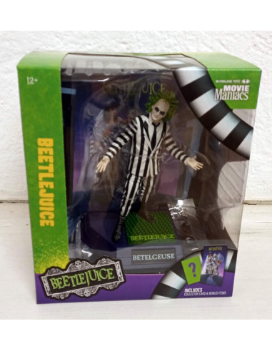 McFarlane MOVIE MANIACS BEETLEJUICE...